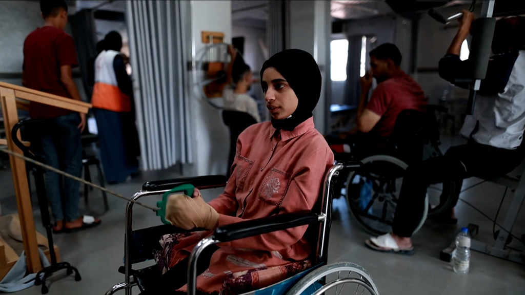 Departamento de Rehabilitación Médica del Hospital Al Amal - Media Luna Roja Palestina, Khan Younis, Gaza